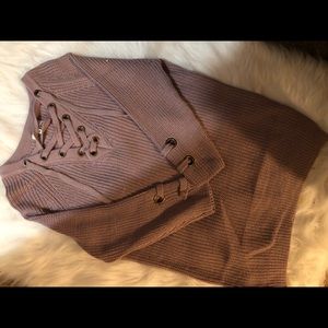 Amazing Lace boutique sweater